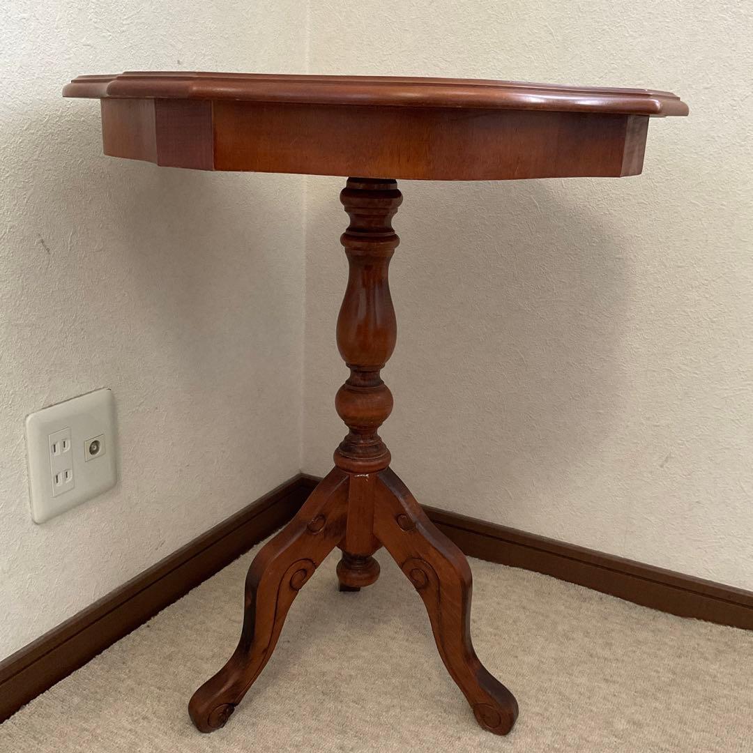 イタリア製　象嵌　コーヒーテーブル　花台