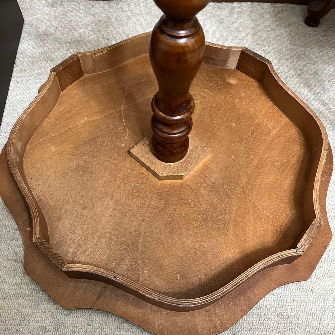 イタリア製　象嵌　コーヒーテーブル　花台