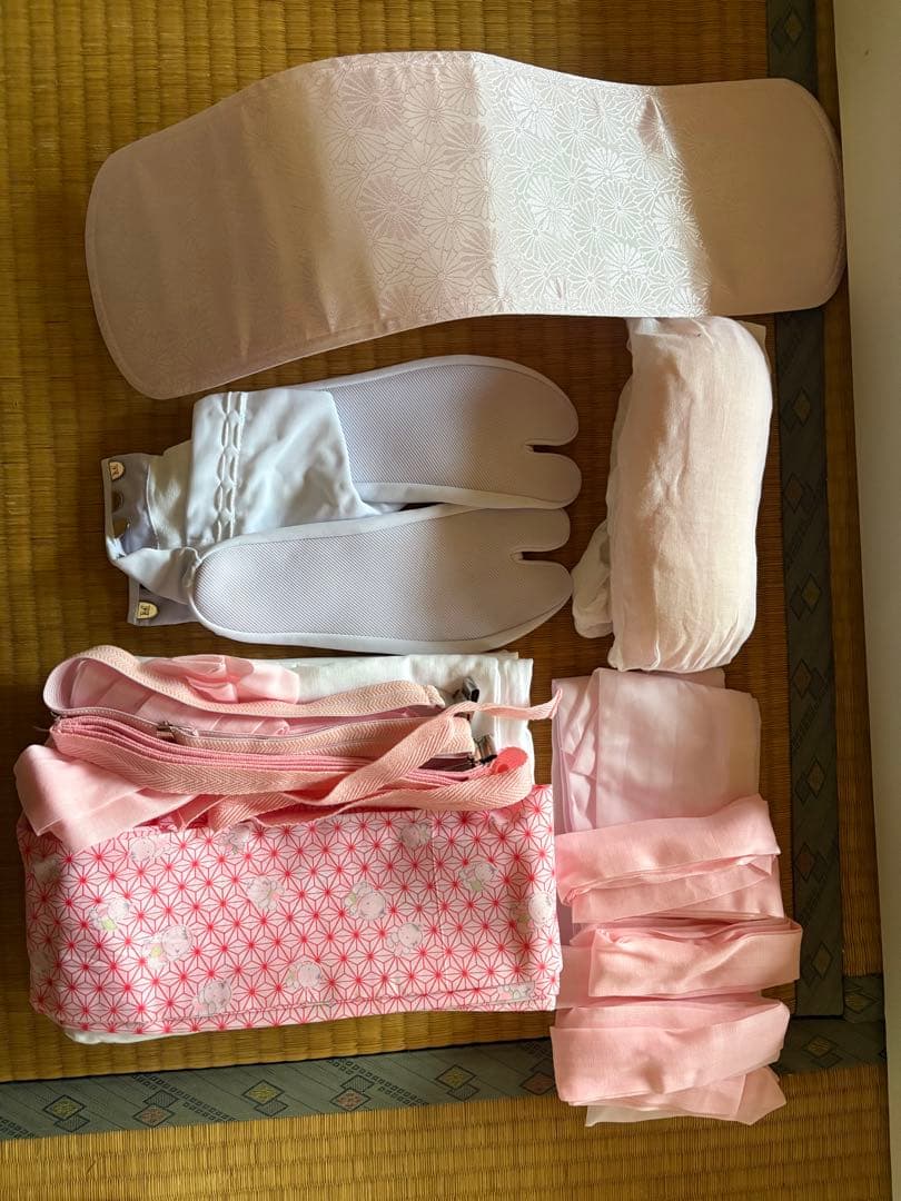 振袖フルセット(鞄、草履、髪飾り付き)