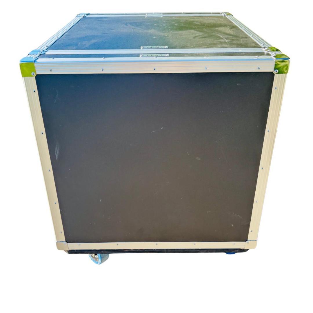 デュープレックス　ラックケース　12U　キャスター　4輪