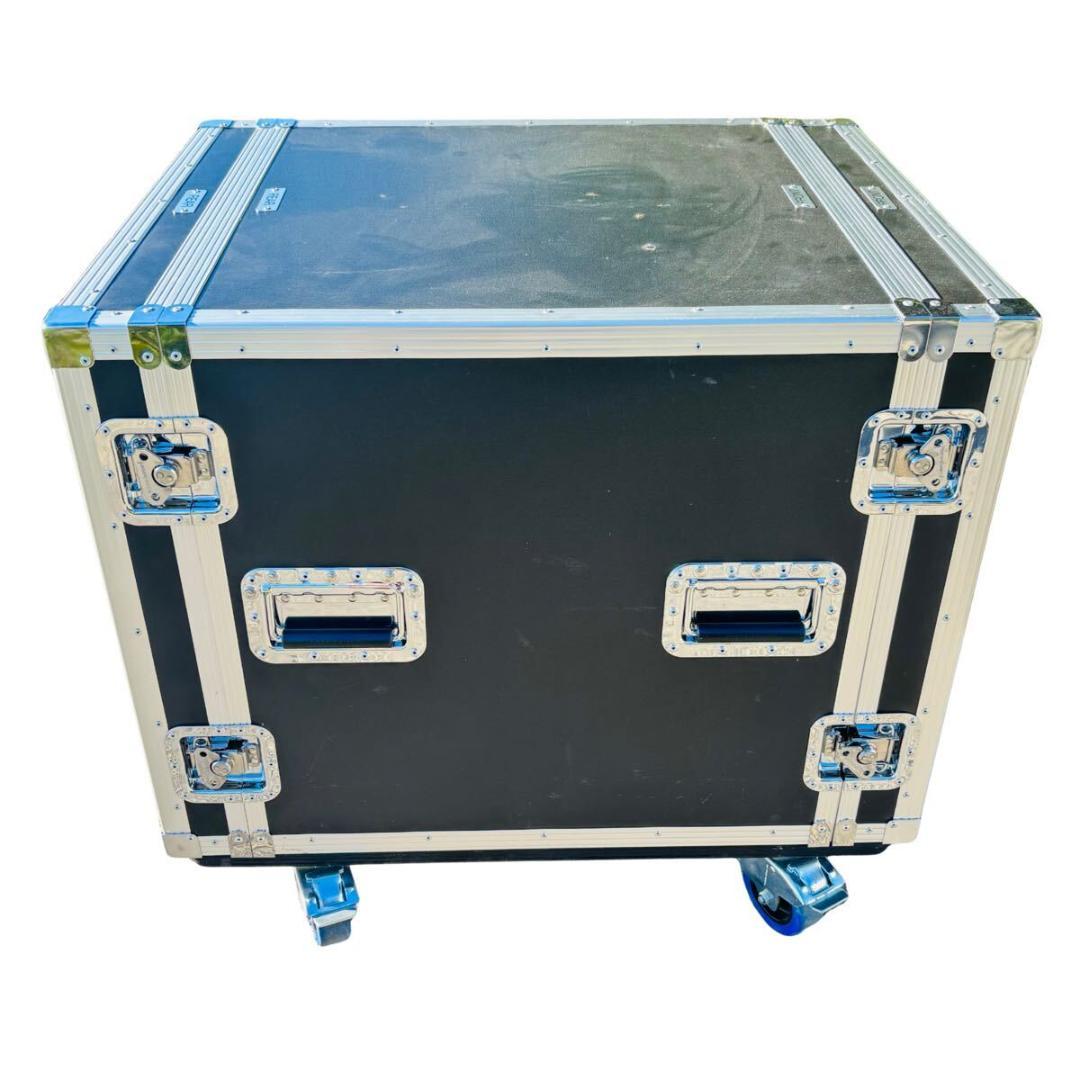 デュープレックス　ラックケース　12U　キャスター　4輪