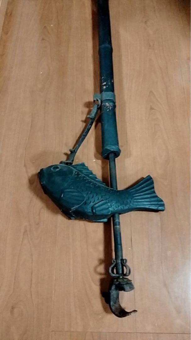 古民具　長火鉢自在鉤