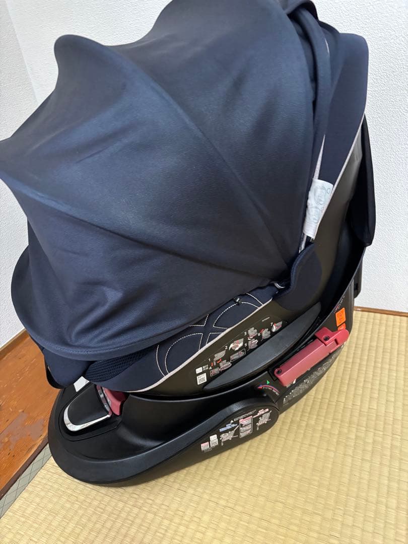 エールベベ クルット 4Sグランス 新生児 回転式 シートベルト