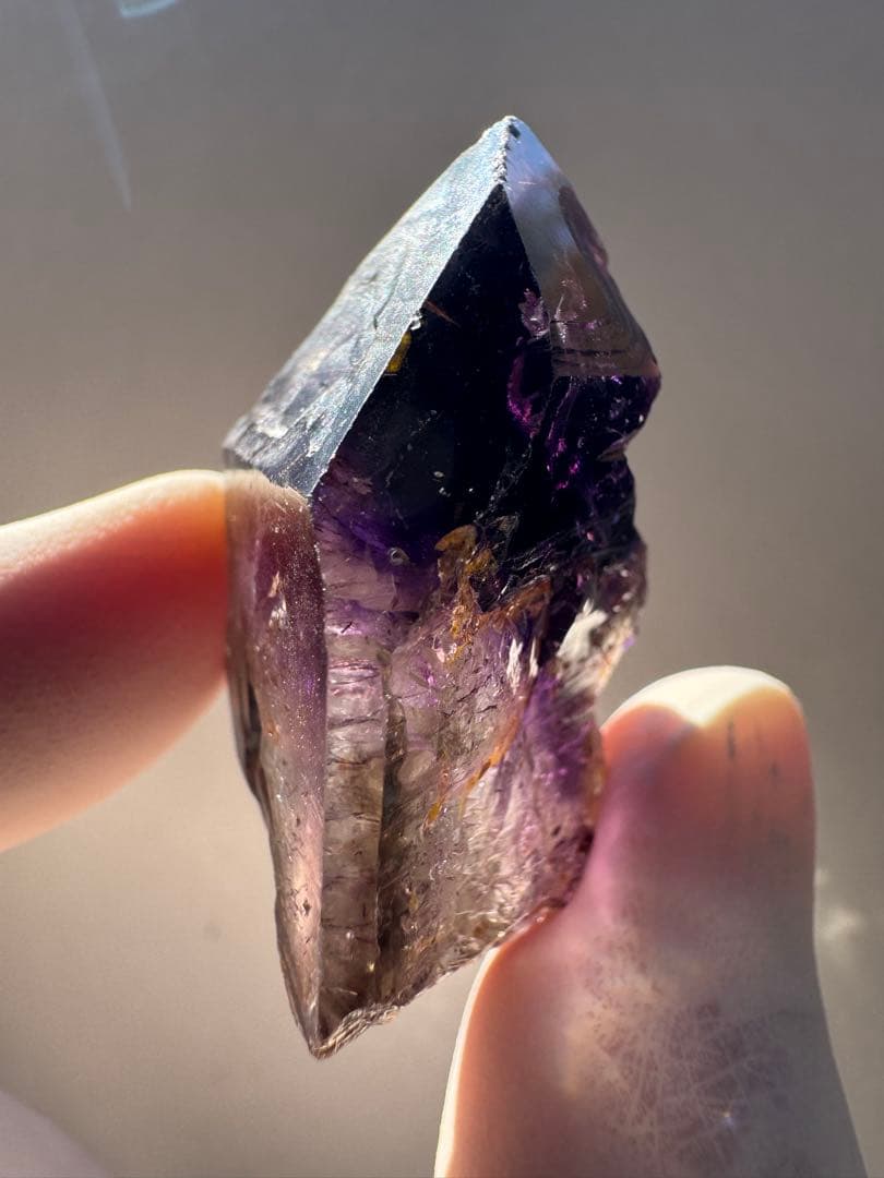 ブルーフレーム シャンガーンアメジストジンバブエ産 原石 鉱物標本