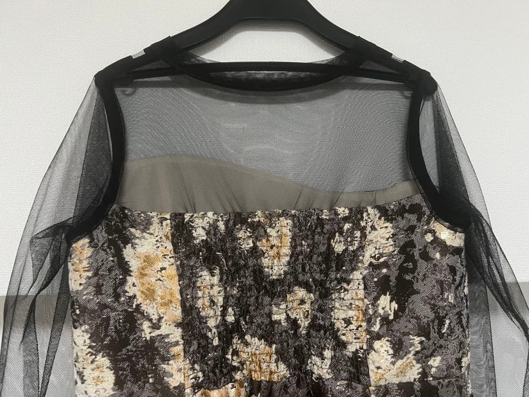 MeanderingJacquardpencil dress / LE’RURE