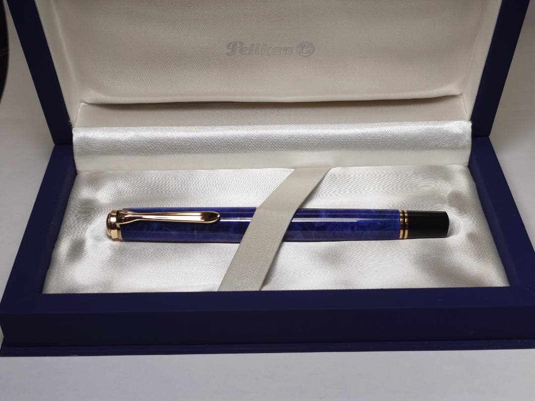 Pelikan 特別生産品 スーベレーン M805 ブルー・オ・ブルー B