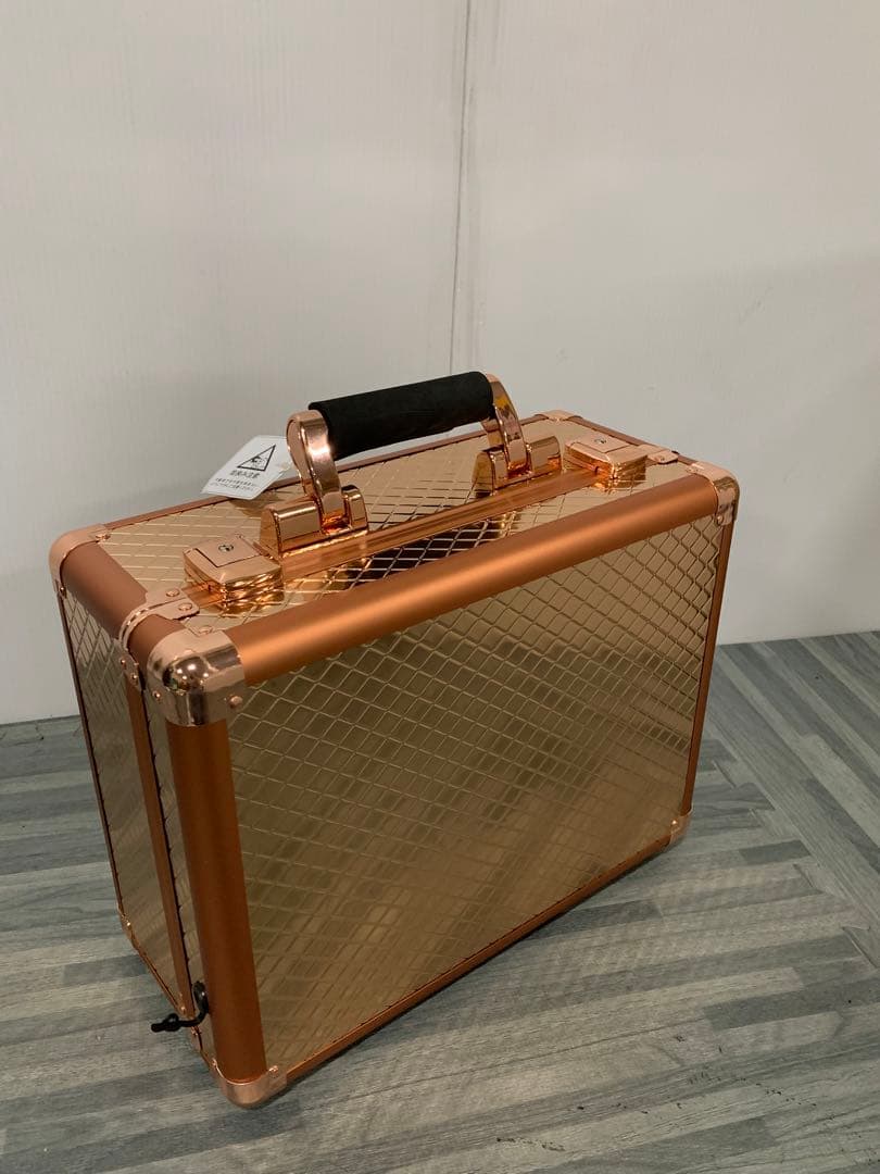 フランフラン ハリウッドボックス コッパー Sサイズ メイクボックスLEDライト