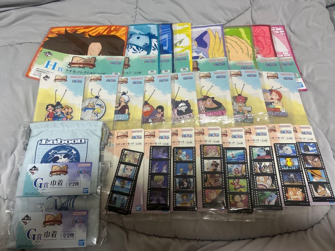 一番くじ　ワンピース ドラマティックメモリーズ　A賞　B賞　D賞　ラストワン賞