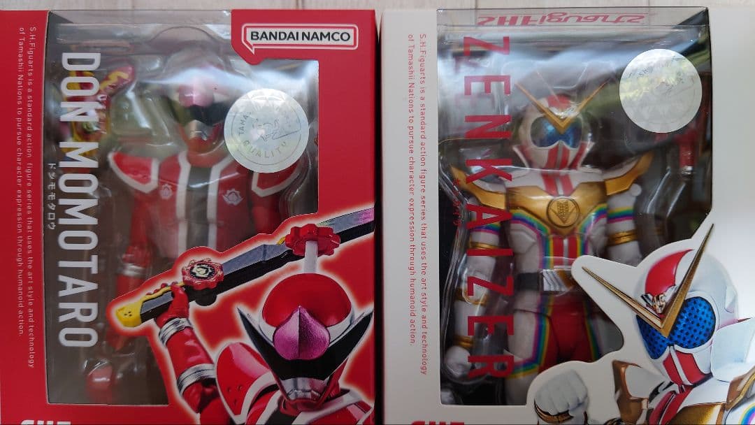 【未開封品】SHフィギュアーツ　ドンモモタロウ＆ゼンカイザー＆ツーカイザー