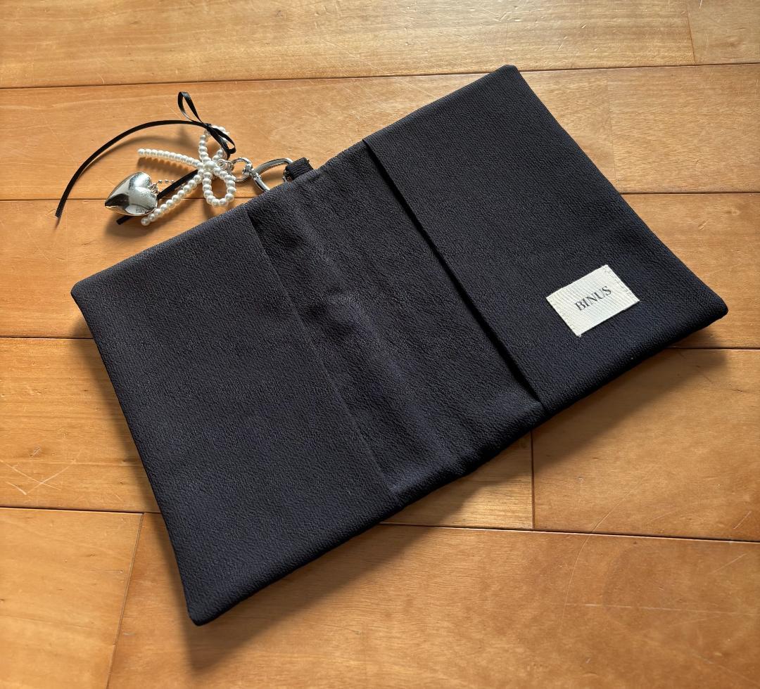 韓国ヌビ♡バインダーカバー♡ブラック　A6貯金SAVING