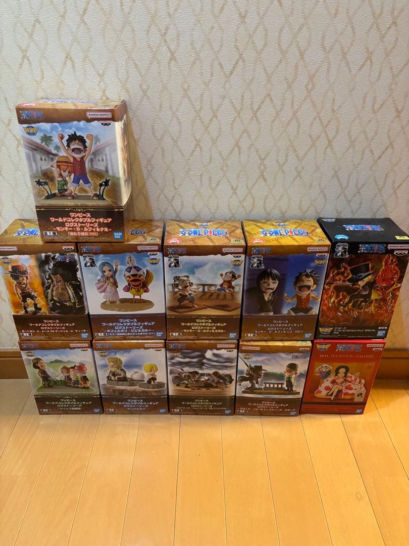 ワンピース　ログストーリーズ　フィギュアセット