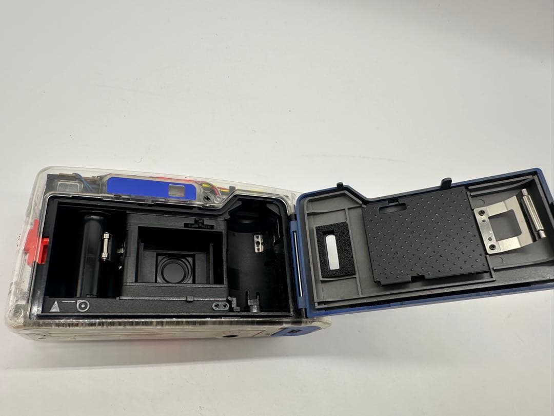 バンダイ リコー マイクリスタル スケルトン コンパクトフィルムカメラ※r2※