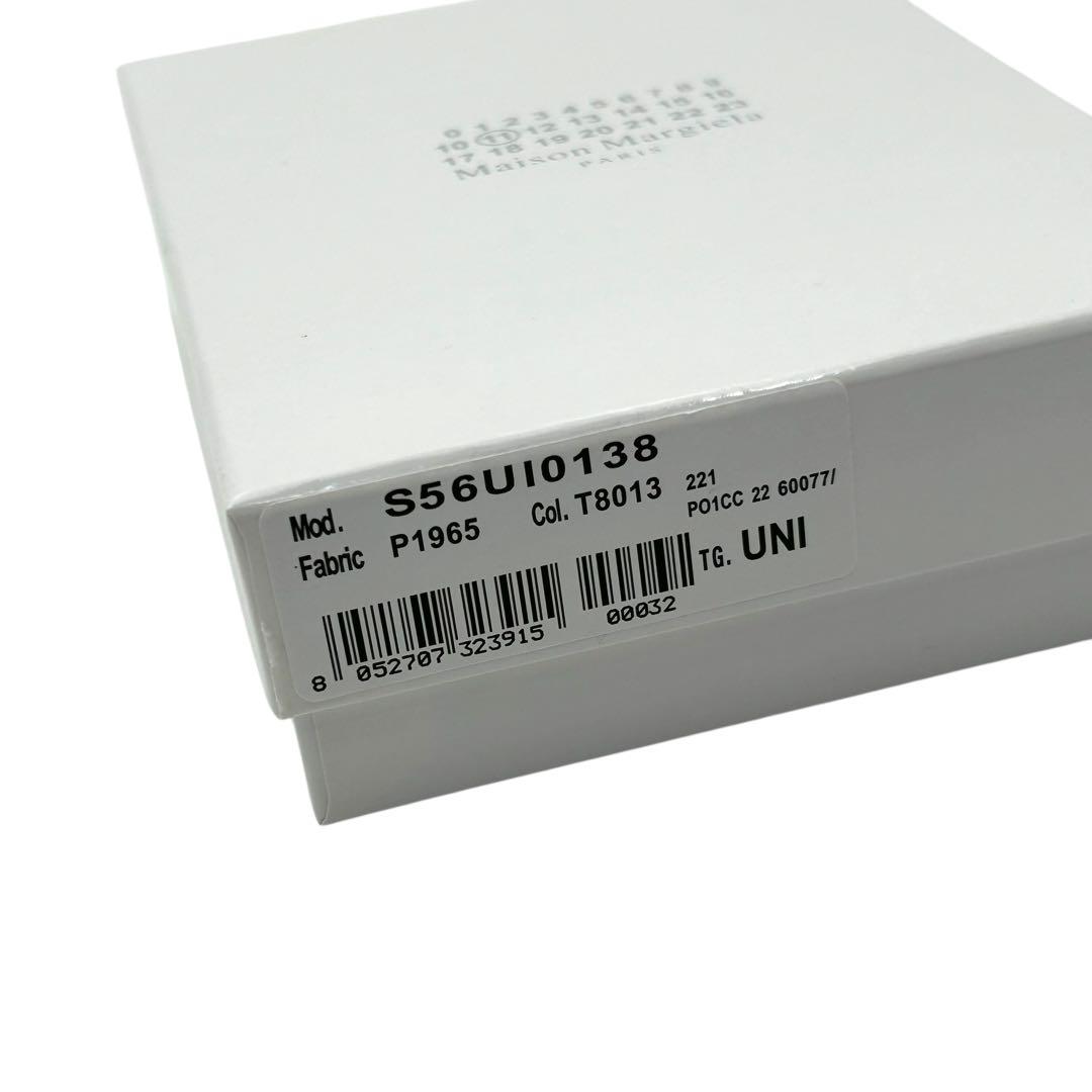 マルジェラ グラムスリム 三つ折り財布 黒