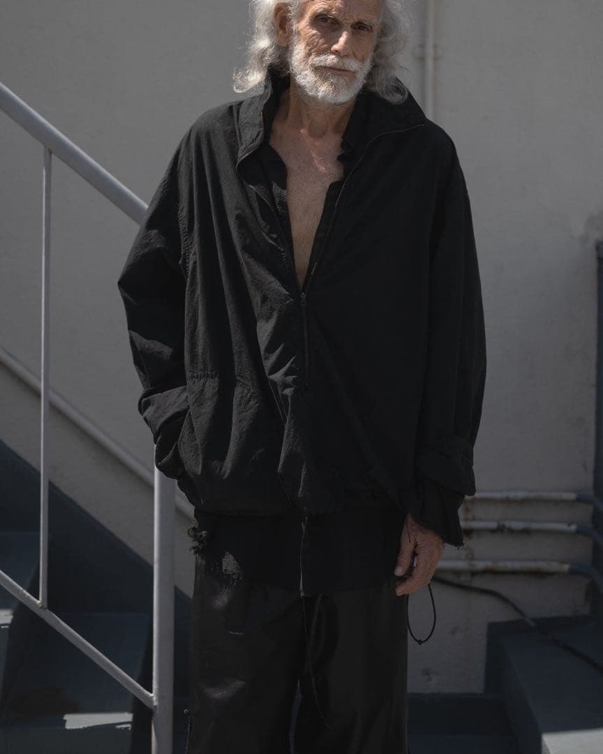 barbellobject dyed hn top black 売り切り価格