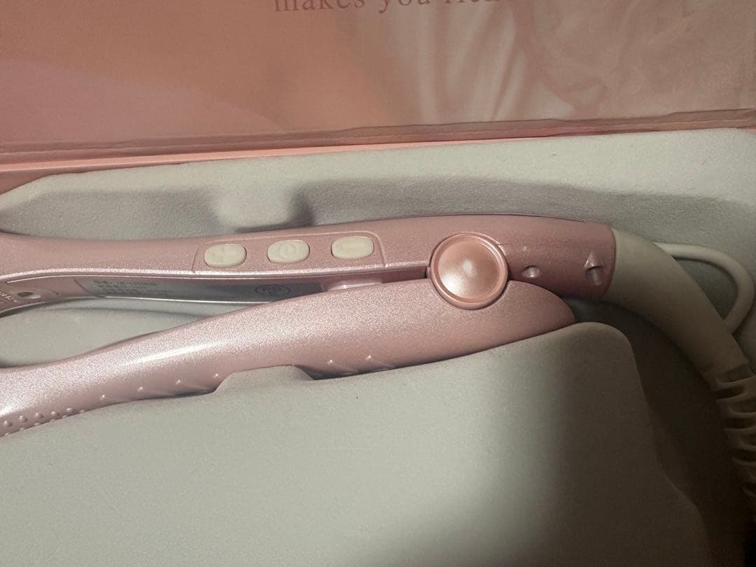 ★限定★ラディアント　ヘアアイロン　　ForMUSE ピンク　28ミリ