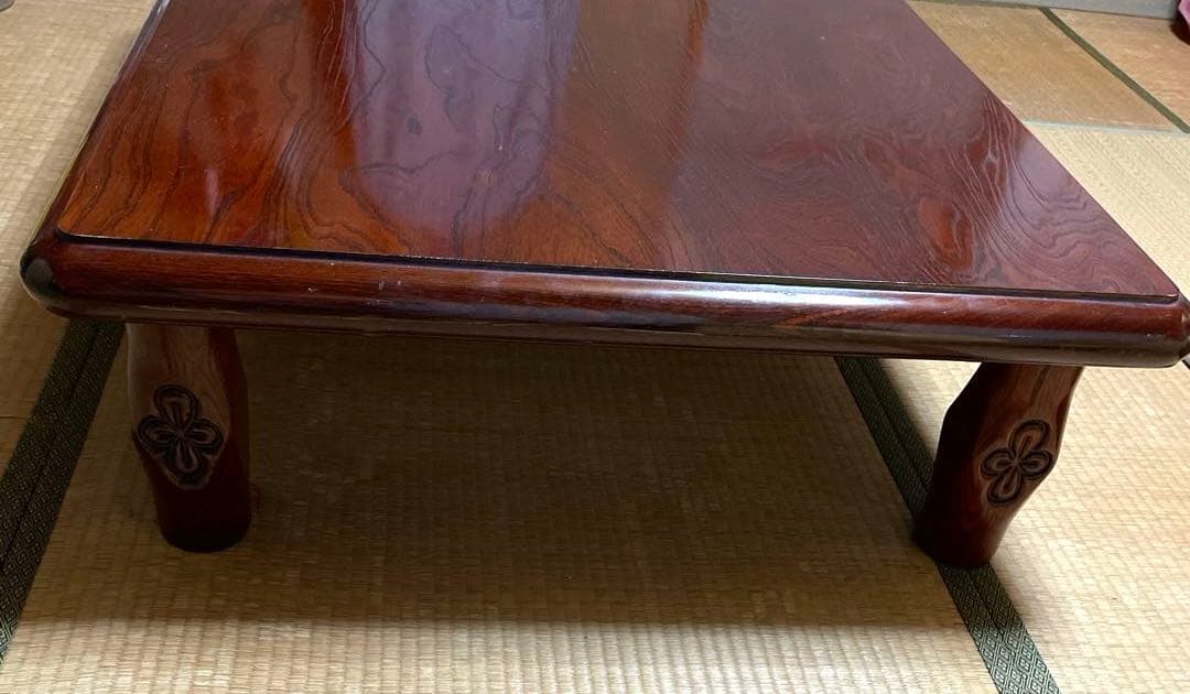 座卓　昭和　木製　ブラウン　和風テーブル