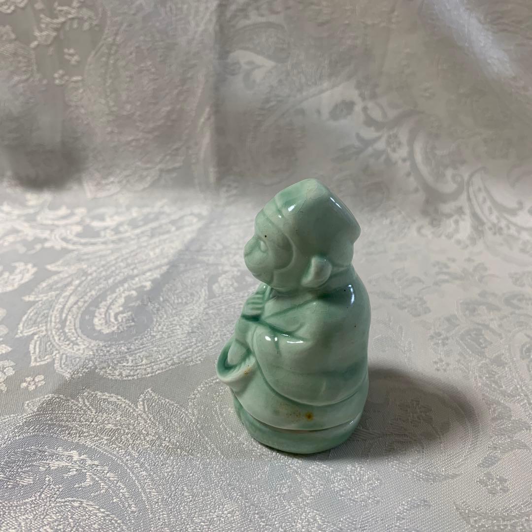 干支猿　香合　猿面冠者　茶道具　裏千家　#秀吉