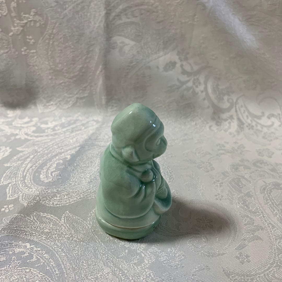 干支猿　香合　猿面冠者　茶道具　裏千家　#秀吉