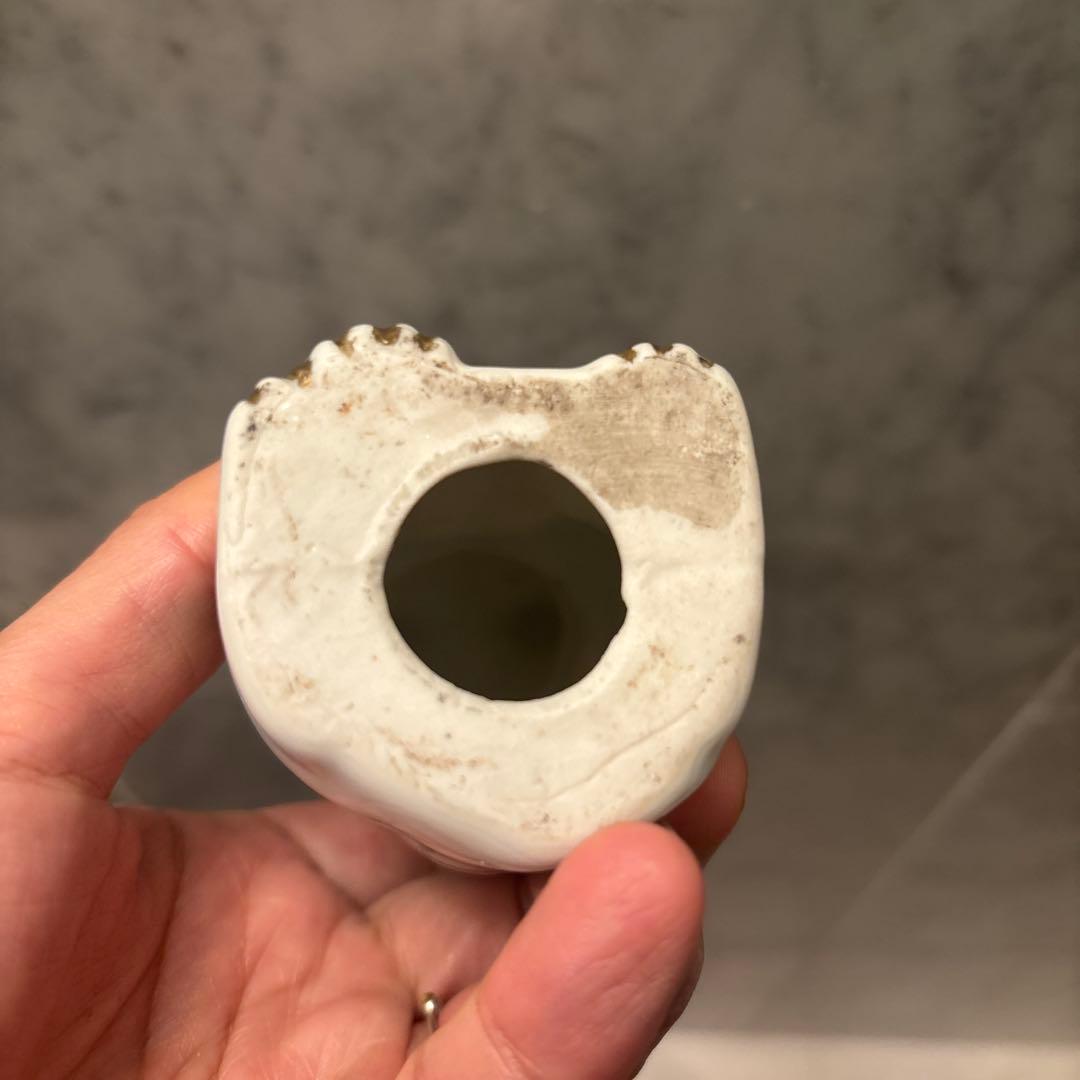 江戸時代後期　神秘的な瞳でとても雰囲気のあるお金や良き人を招く招き猫