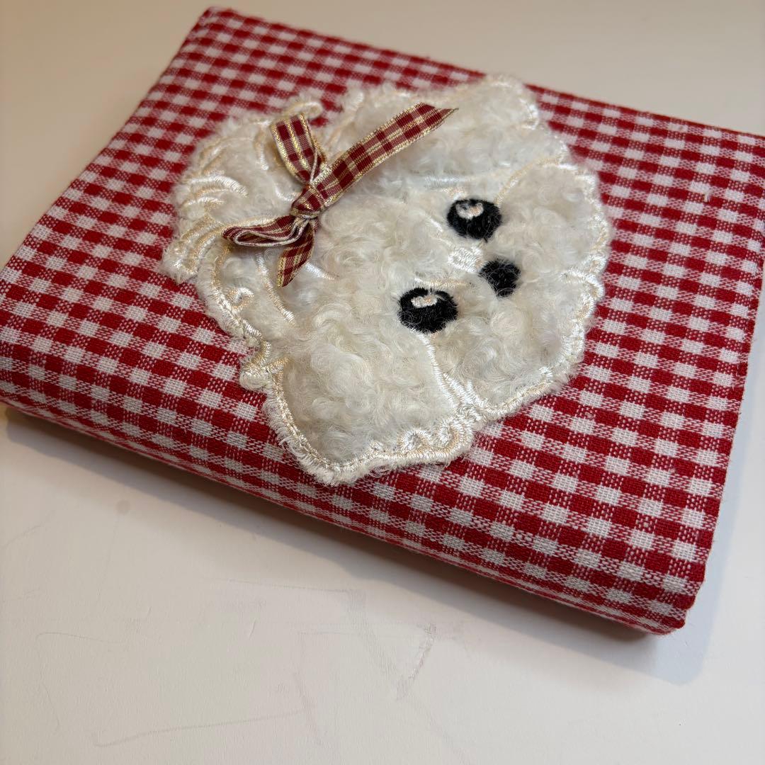 ふわふわわんちゃん　バインダーカバー　リフィルセット　A6 韓国　貯金