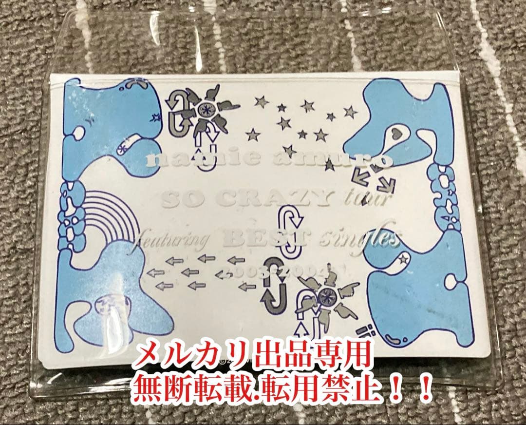 超レア　貴重　安室奈美恵 tourグッズ　 写真入れケース　安室ちゃん