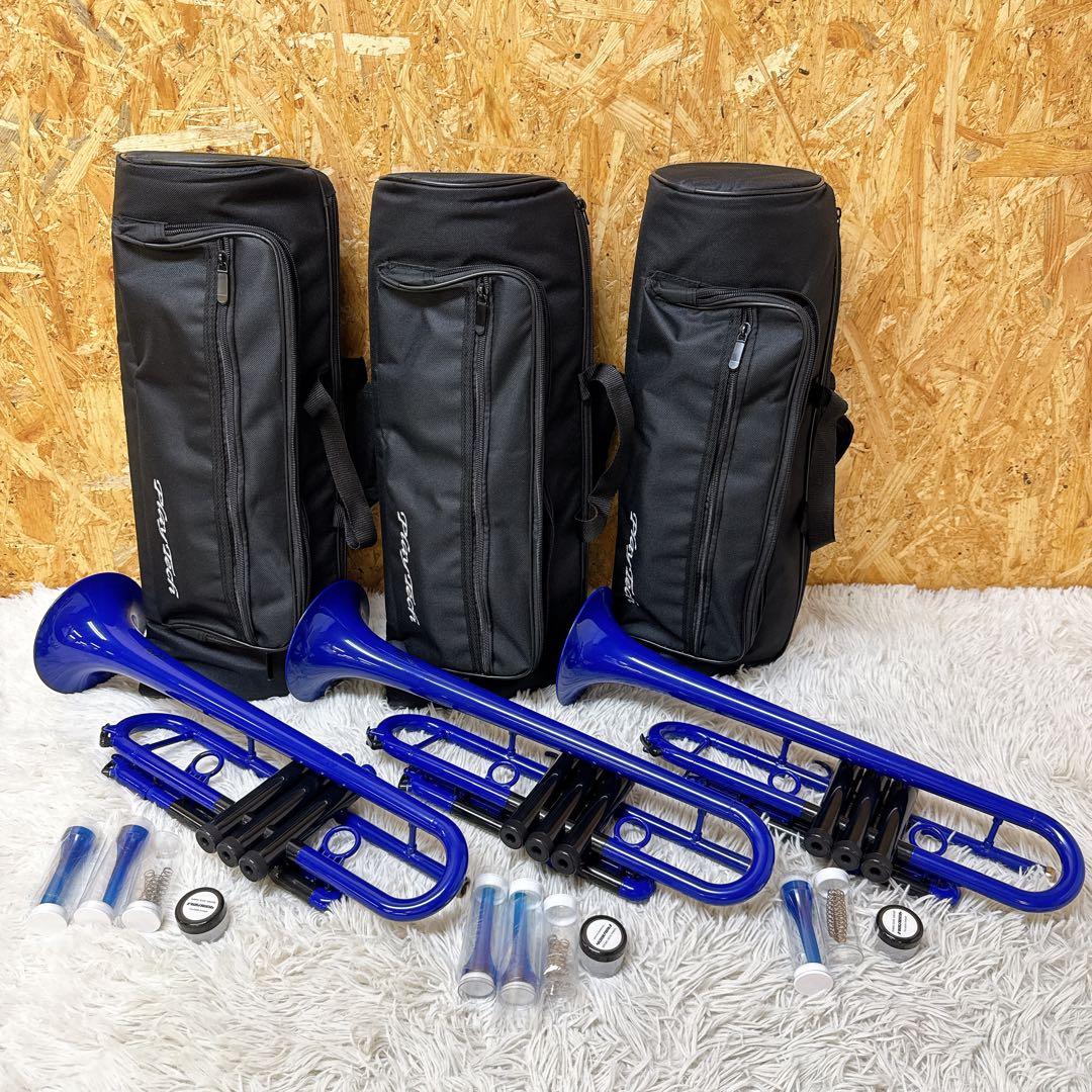 PLAYTECH PTTR100 BL プラスチックトランペット プレイテック