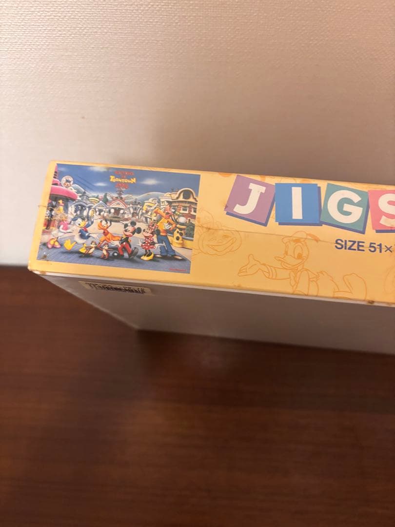 ☆ ディズニー ジグソーパズル1000ピース トゥーンタウン 未開封 廃盤　レア