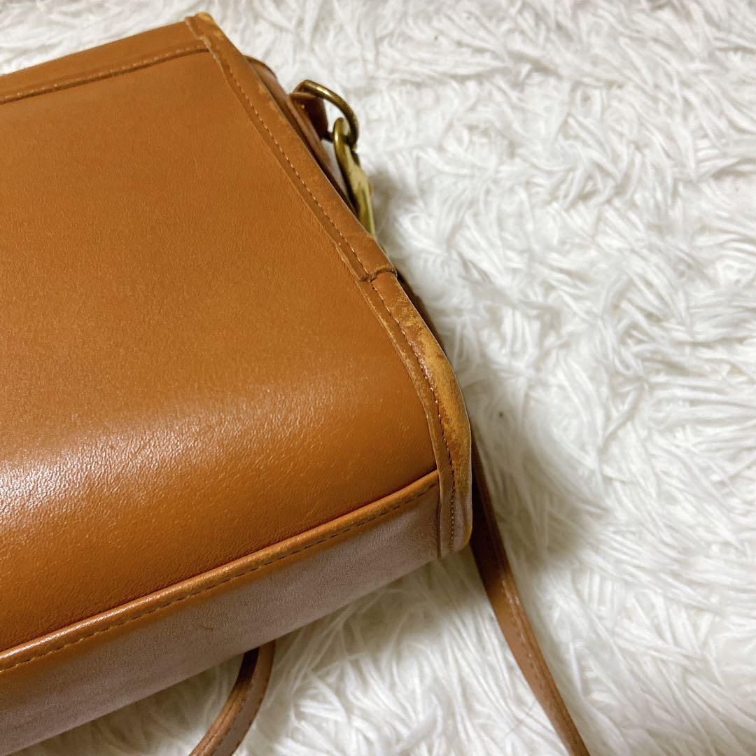 希少⭐️オールドコーチ　ショルダーバッグ　2way ターンロック　オールレザー