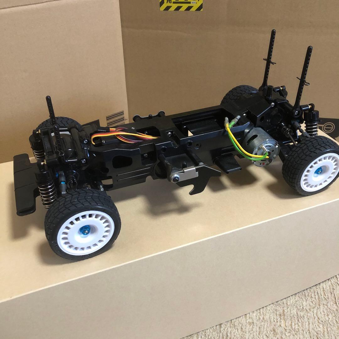 タミヤ RC TL-01 シャーシ+ヤリス WRC スペアボディセット 新品