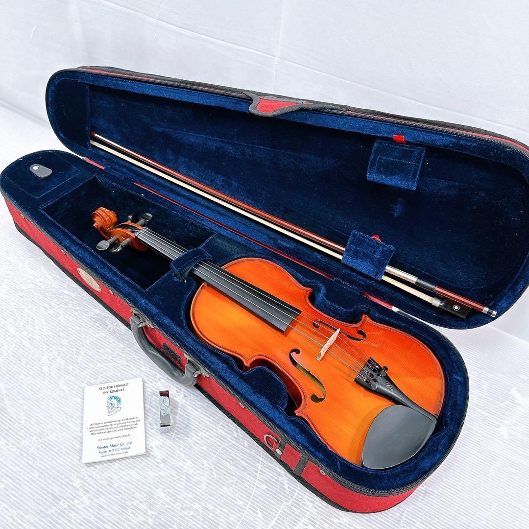 【極美品】STENTOR Student Ⅱ 4/4サイズ バイオリン