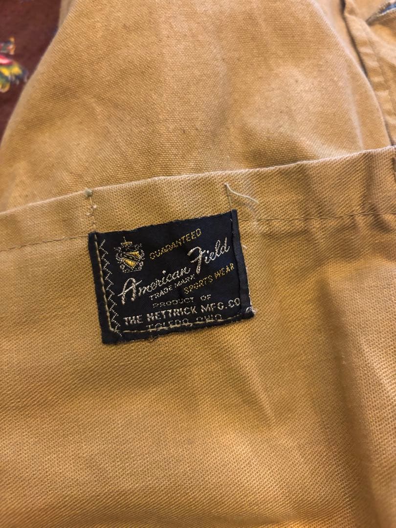 d*i様 美品 American Field ハンティングジャケット Lsize