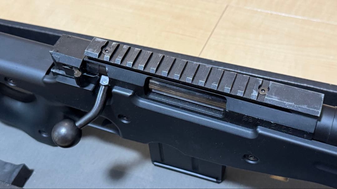 東京マルイ L96AWS ブラックストック＋純正スコープ＋純正マウント一式