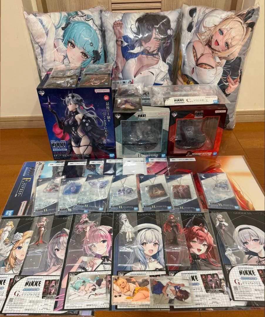 NIKKE ニケ 一番くじ 各1種ずつコンプ　A、B、ラストワン他 計43個