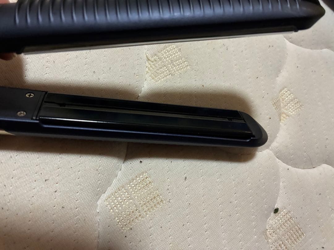 ヤーマン スムースアイロンフォトイオン 耐熱ポーチ付き へアアイロン ネイビー