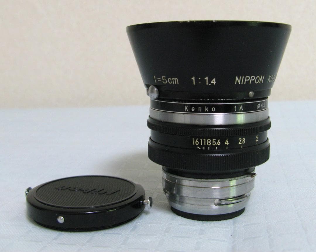 ★Nikon NIKKOR-S 5cm F1.4ニコンSマウント レンズフード付