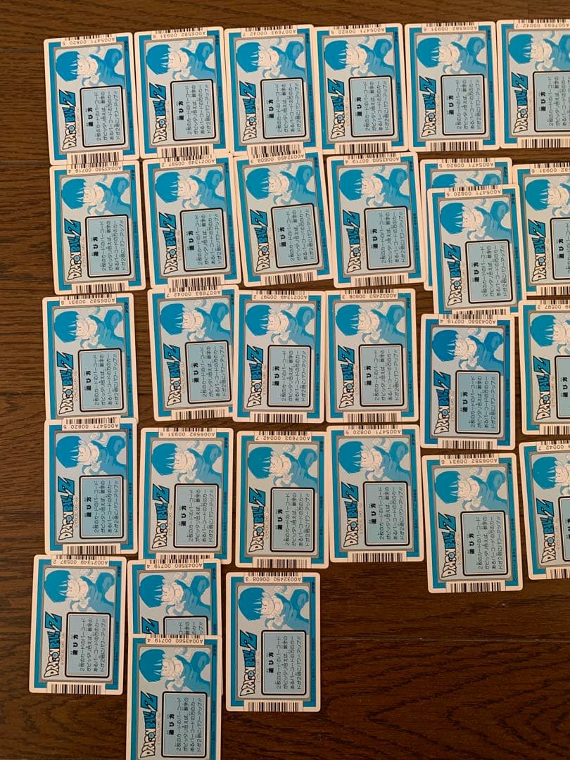 美品　連番　当時物　ドラゴンボールZ スクラッチ　カード　まとめ売り　セット