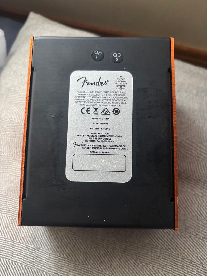 Fender MTG: LA tube Distortionギターエフェクター