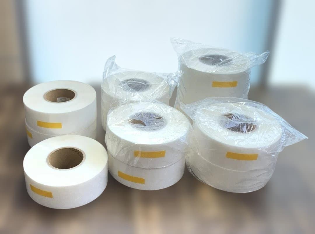 開封済み保管品 業務用包装フィルム 感熱ロール紙ラベル TK60-100