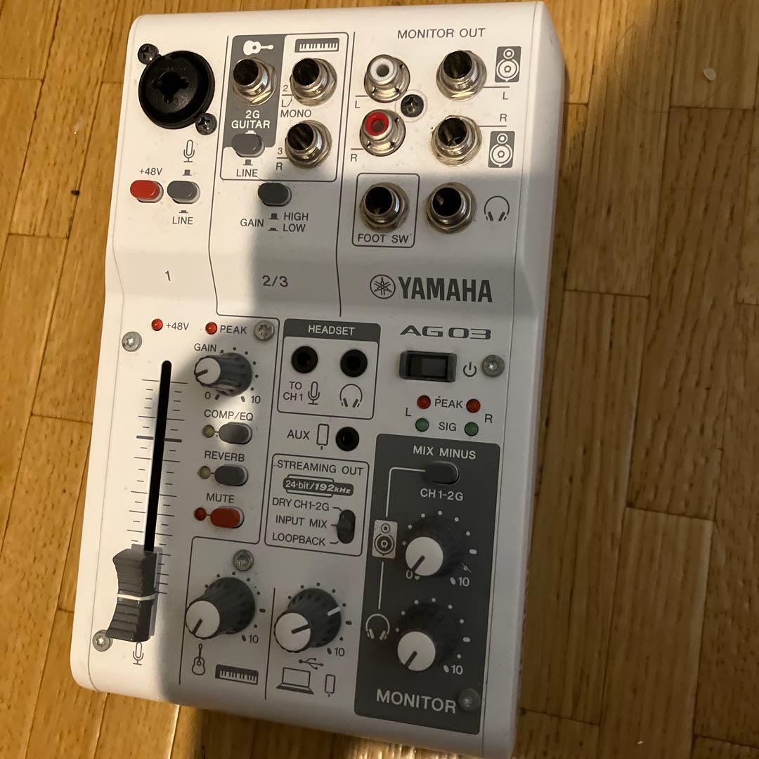24•*¨*YAMAHA AG03MK2 オーディオインターフェース