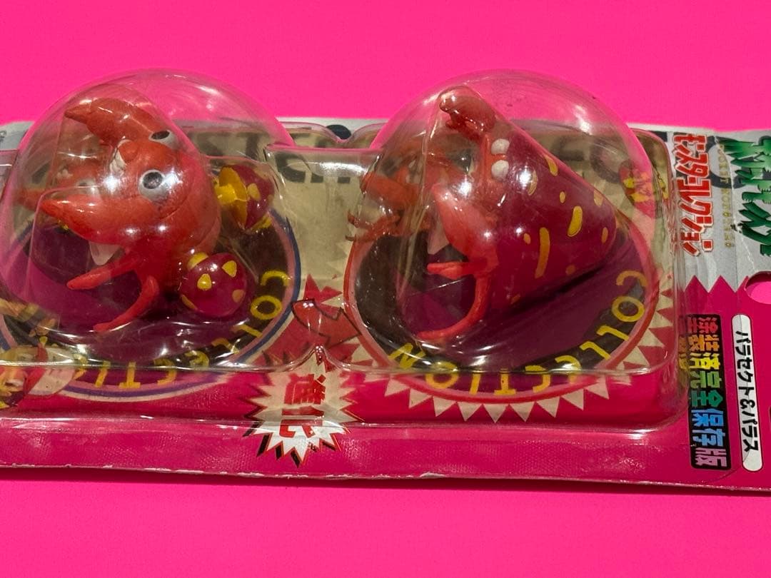 新品未使用♦︎絶版ポケモン•モンコレ75パラセクト&パラス未開封未展示【希少】