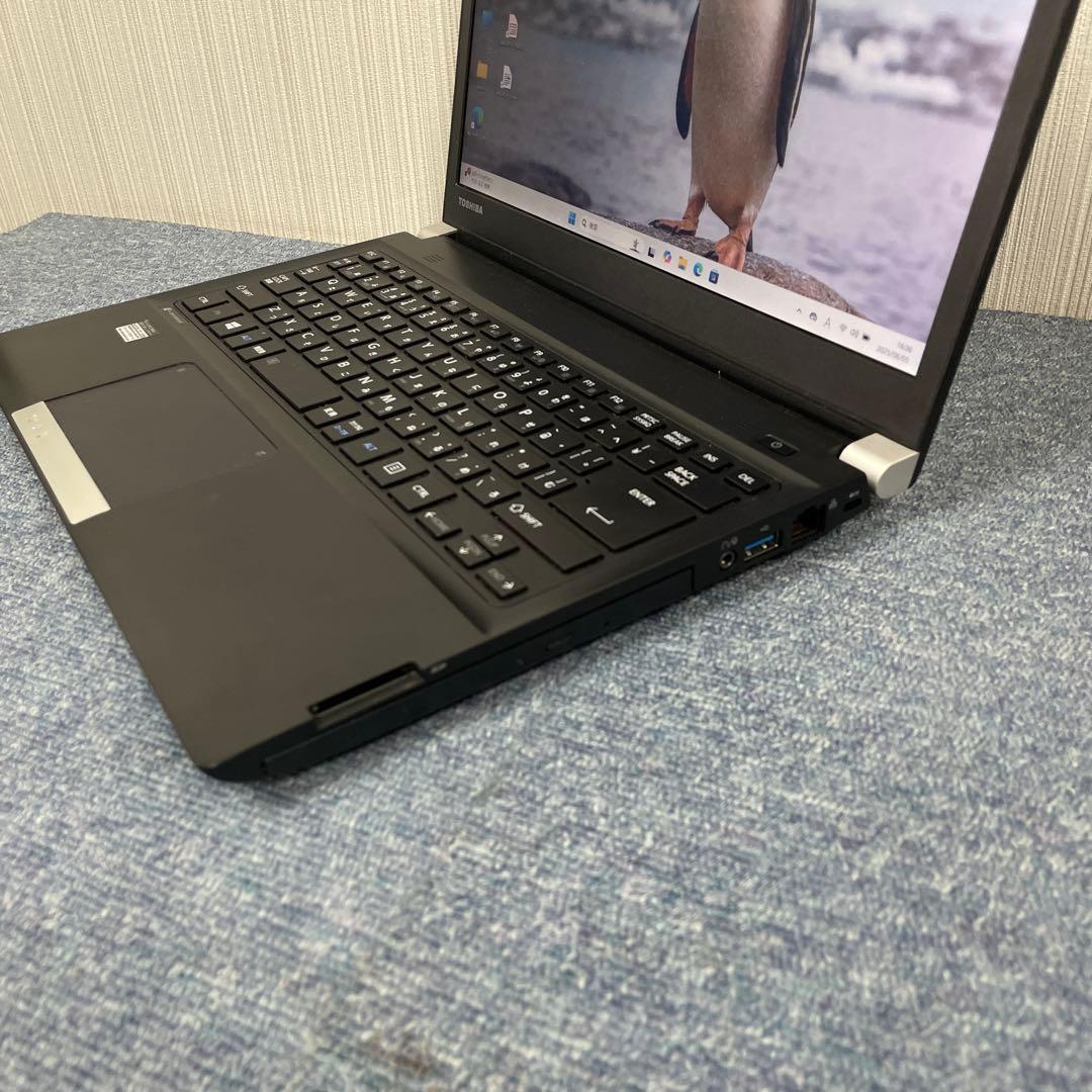 東芝　ノートパソコン　Windows11　オフィス付き　SSD　初期設定済み