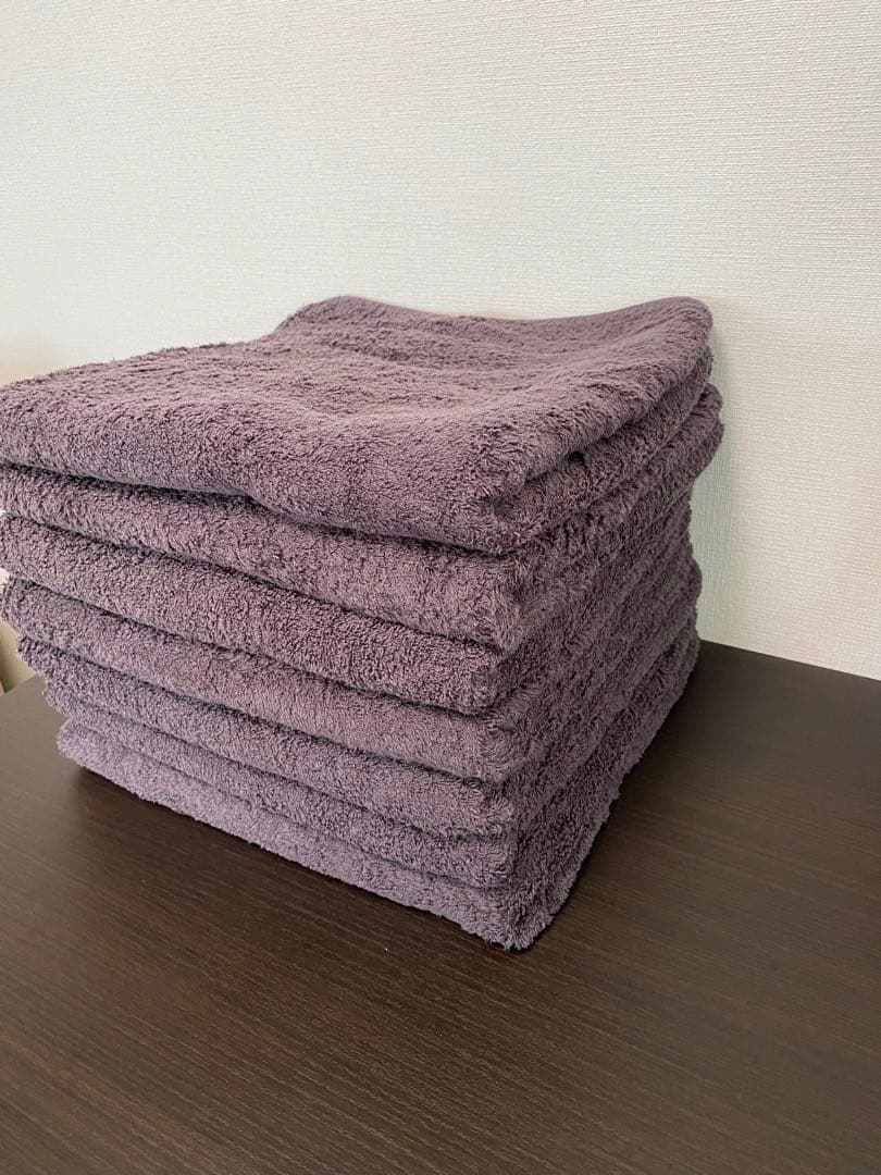 Hotman ダークグレー　バスタオル 7枚セット