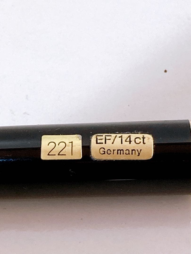 Montblanc モンブラン 万年筆 221 EF/14ct 14K 585