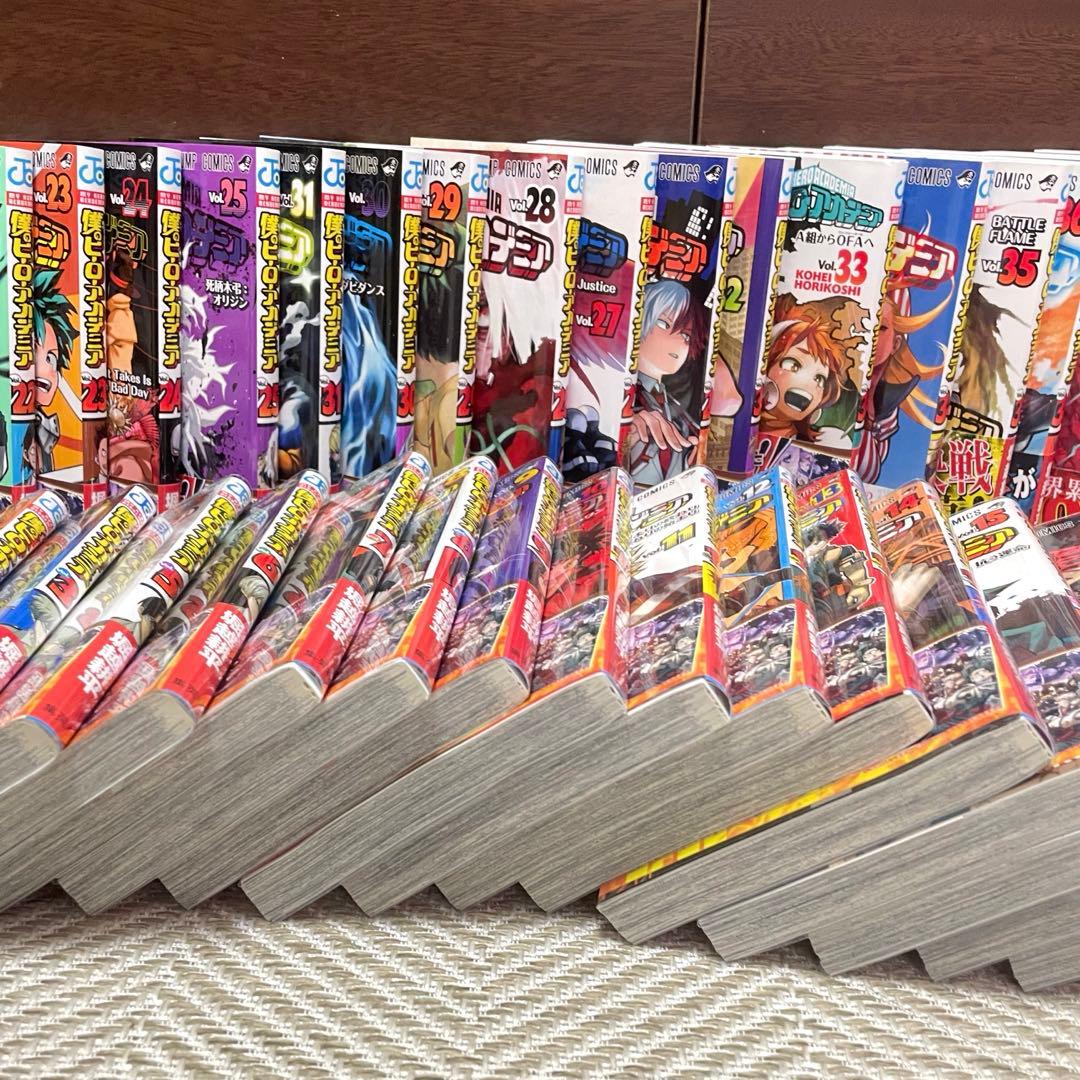 超美品　ヒロアカ1〜41巻セット　単行本特典付き