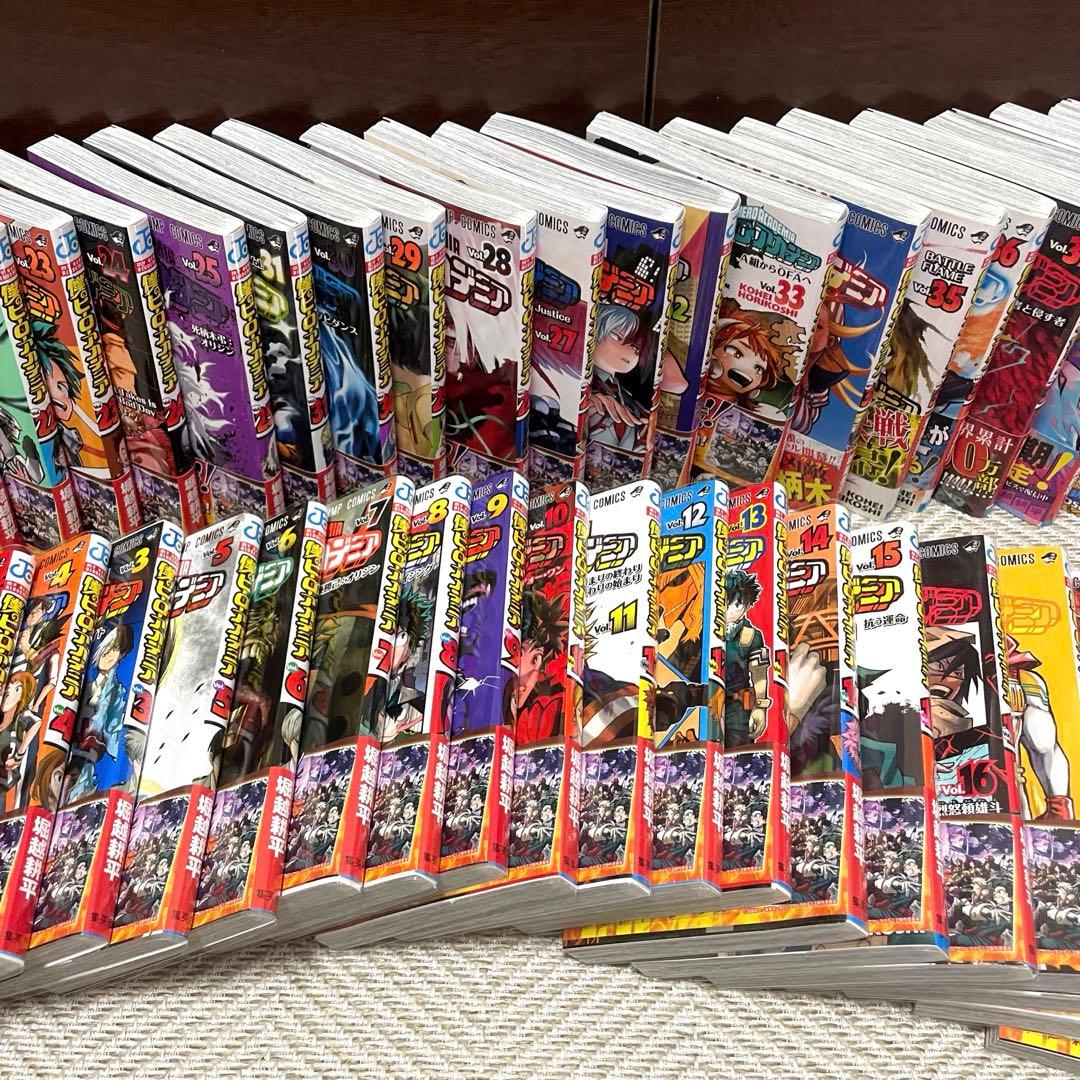 超美品　ヒロアカ1〜41巻セット　単行本特典付き