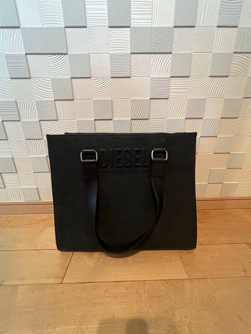 DIESEL ブラック ビジネスバッグ