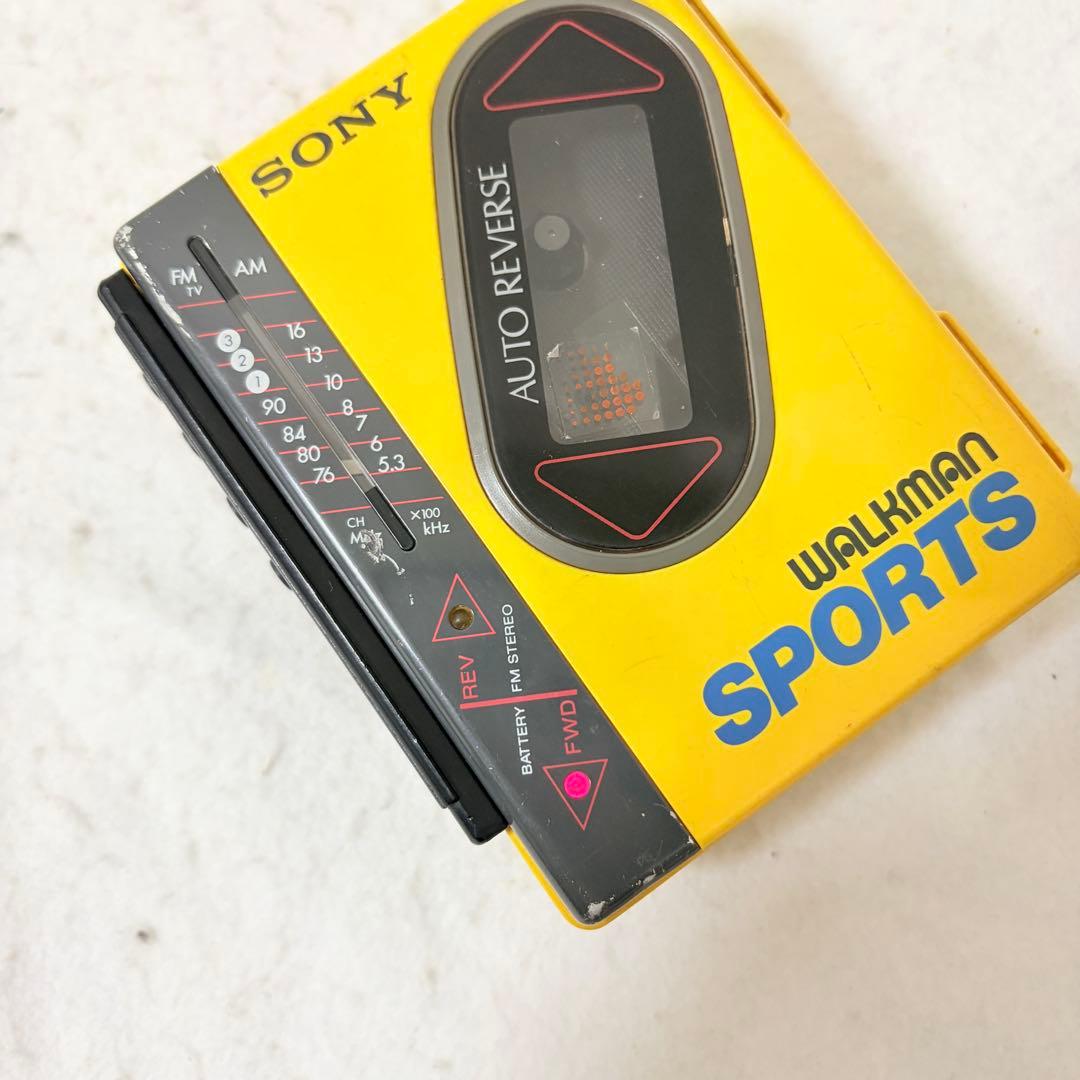 廃盤 SONY カセットウォークマン レジャーツアー WM-F75 ジャンク