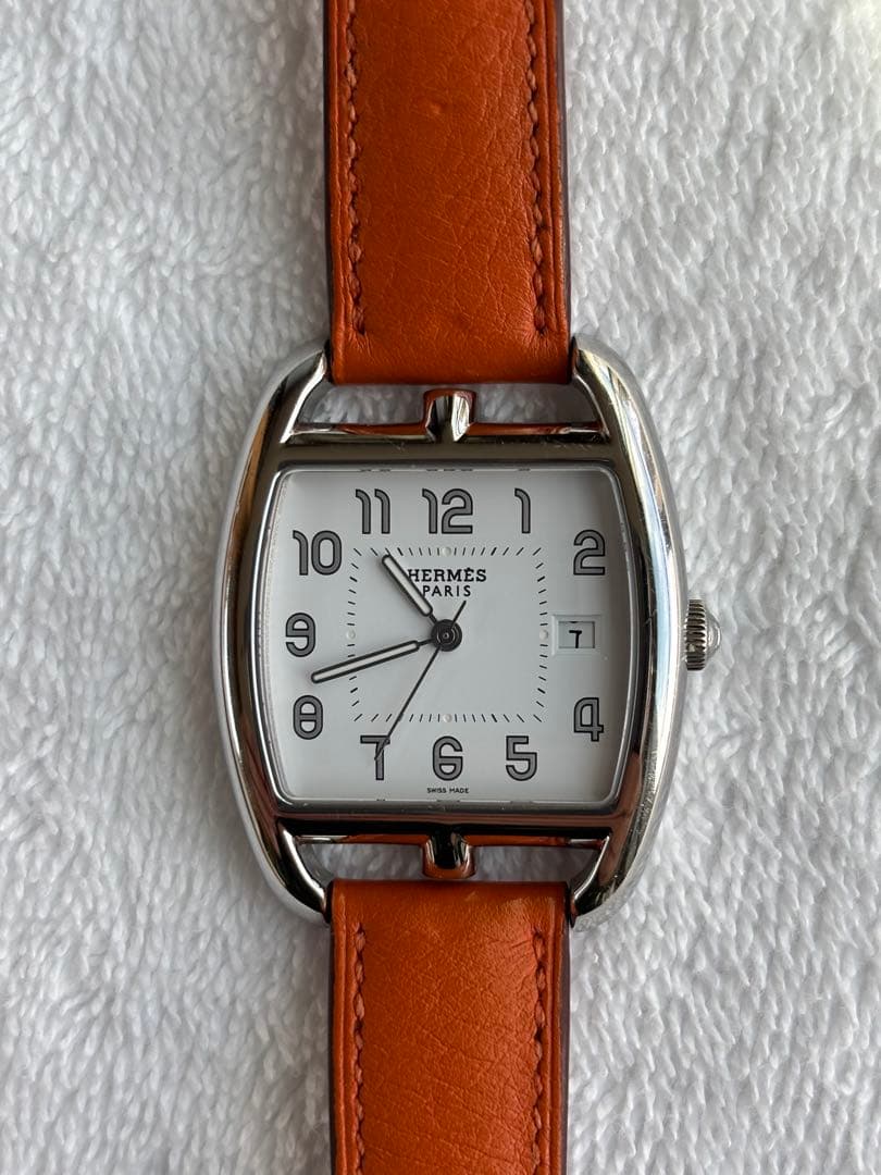 エルメス HERMES ケープコッド CT1.710 新品電池 メンズ