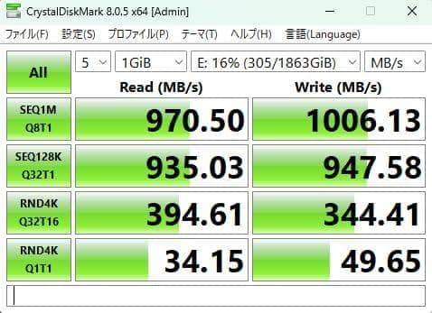 キオクシア KIOXIA SSD 外付け 1TB USB3.2 Gen2 最大m
