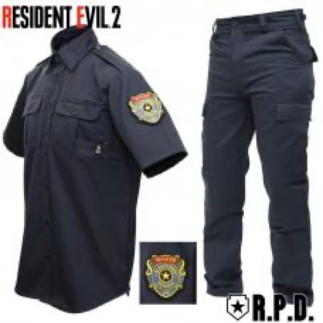 R.P.D. バイオハザードユニフォーム8点セット＋ベスト Lサイズ